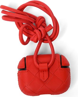Bottega Veneta Intrecciato Airpods Pro Case - Red Accessory