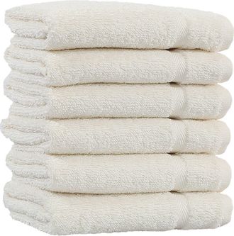 Linum Home Textiles Denzi Washcloths - Set of 6 - Cream at Nordstrom Rack
