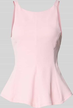 Gina Tricot Tr&auml;gertop mit Rundhalsausschnitt in Hellrosa, Gr&ouml;&szlig;e XS