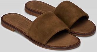 Marc O'Polo Sandalen aus echtem Leder in Mittelbraun, Gr&ouml;&szlig;e 36