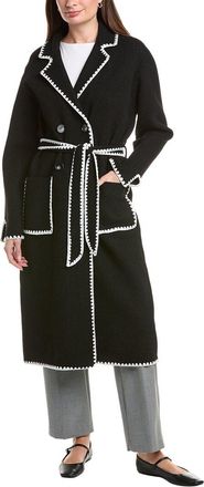 NVLT Nvlt Longline Eyelash Wrap Coat