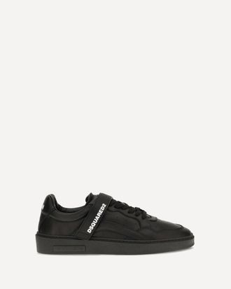 Dsquared2 Sneakers in pelle con cinturino a strappo Man 43.5