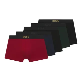 HUGO BOSS Korte boxershorts (5-pack) - Heren - Ondergoed - Veelkleurig - Maat: L Katoen