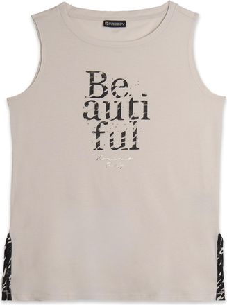 Freddy Canotta con fondo svasato e grafica con borchie