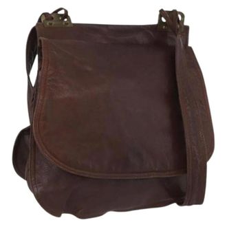 Bottega Veneta Pre-owned Schoudertas - Dames - Pre-owned - Bruin - Maat: ONE Size Leer