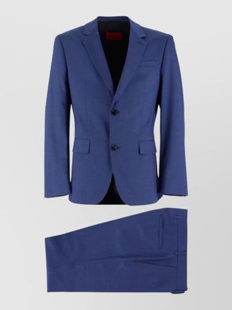 HUGO BOSS single breasted suit notch lapel style