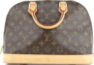 Louis Vuitton Alma Handbag Monogram Canvas PM satchel - Bruin