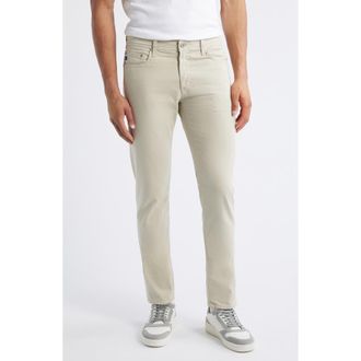 AG - Adriano Goldschmied Tellis Stretch Sateen Modern Slim Pants in Coastal Pebble at Nordstrom Rack, Size 30 X 34