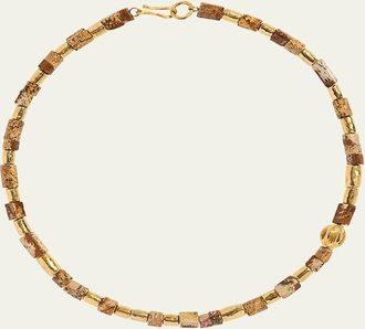 Pamela Love Valentine Necklace with Jasper