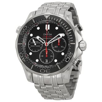 Omega Pre-owned Omega Seamaster Automatic Chronograph Mens Watch 21230445001001
