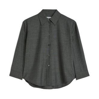 Jil Sander Mujer, Blusas y Camisas, Gris, Talla: L