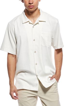 Tommy Bahama Coastal Breeze Check Silk-Blend Shirt