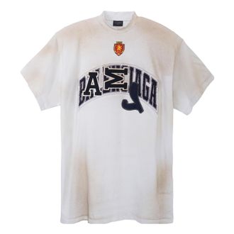 Balenciaga Skater T-shirt Oversized Dirty White 739028TOVN29012