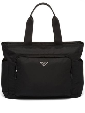 PRADAクロコ型押し★トートバッグ☆ブラック/レッド PRADAクロコ型押し☆トートバッグ☆ブラック/レッド (PRADA