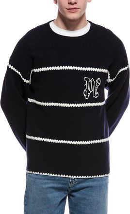 Palm Angels Wool-Blend Crewneck Sweater