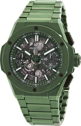 Hublot Big Bang Green Ceramic Chronograph Automatic Mens Watch 451.GX.5220.GX