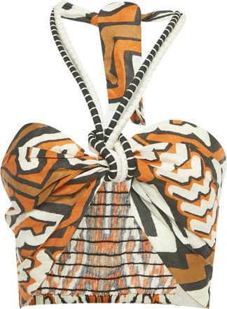 Johanna Ortiz Top con scollo allamericana - Toni neutri