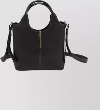 Tod's compact leather tote bag