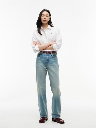 Tommy Hilfiger Womens High-Rise Straight Jean - Rio - 28W x LongL