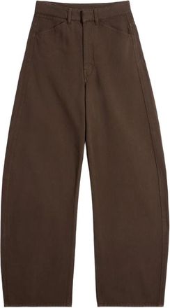 Christophe Lemaire High-waisted Curved Jeans