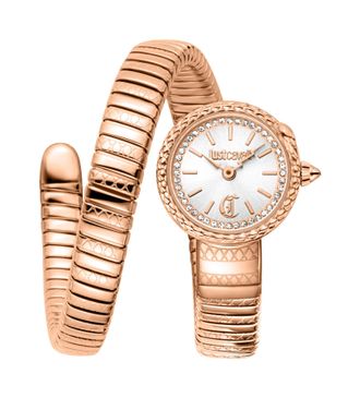 Just Cavalli Womens Snake 316L Stainless Steel Watch