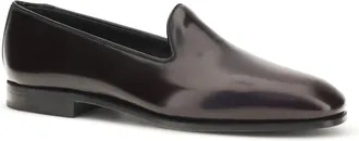 Churchs Womens Reign Loafers Burgundy Calf Leather Bos Taurus