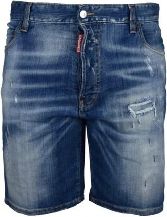 Dsquared2 Hombre, Pantalones cortos, Azul, Talla: S
