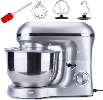 Kitchen Move Kitchen Move - Robot Pastelero Multifunci&oacute;n 5.5l 1500w Gris - Bat-1518-n