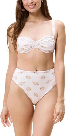 Cleobella Kimber Bikini Bottom In Shell Print