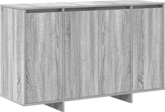 vidaXL Vidaxl - Vitrina Gris sonoma 120 x 41 x 75 cm Madera contrachapada