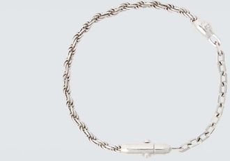 Bottega Veneta Sterling silver chain bracelet
