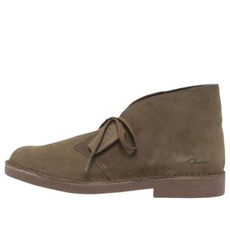 Clarks Desert Evo Boots Khaki Suede 26183838
