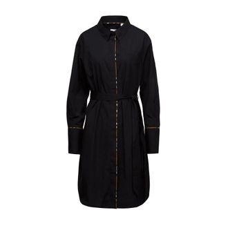 Burberry Dames, Jurken, Zwart, Maat: S Katoen