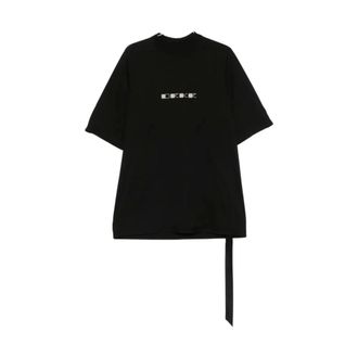 Rick Owens Jumbo T-shirt - Dames - Tops - Zwart - Maat: XS Katoen