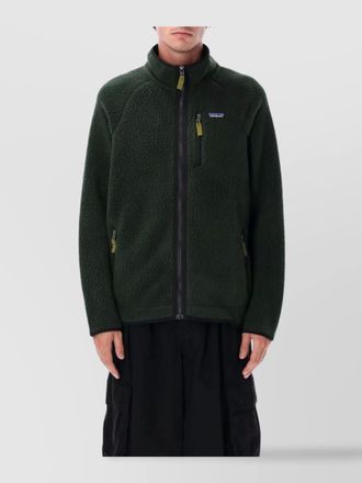 Patagonia vintage fleece jacket zipped pockets