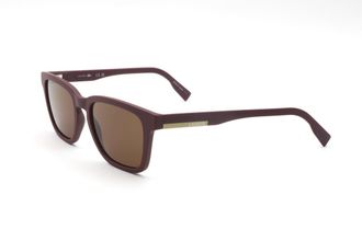Lacoste L987S 603 Matte Dark Red/Brown