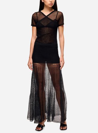 Paloma Wool Womens Melo voile knit skirt