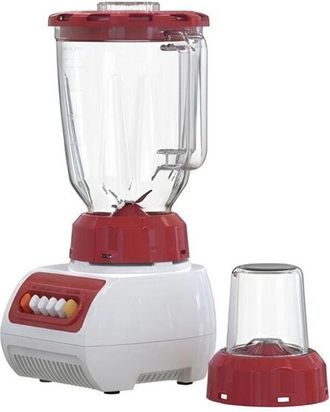 OEM Batidora El&eacute;ctrica 400w Con Bol Graduado Y Molinillo Compacto Incluido Rojo