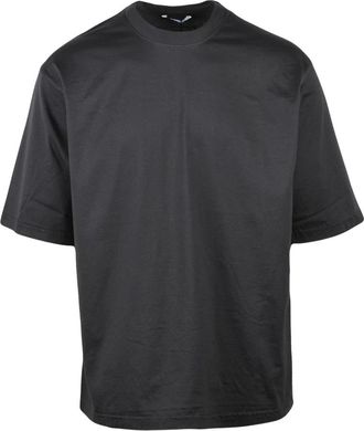 Hev&ograve; T-shirt - Heren - T-shirts - Grijs - M - Katoen - Tops