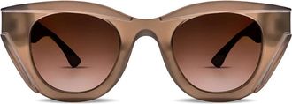 Thierry Lasry Dismissy 640 Womens Sunglasses Brown Size 48
