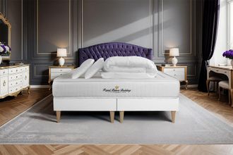 Royal Palace Bedding Pack Colch&oacute;n Blanco Espuma Viscoel&aacute;stica 2x90x200