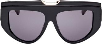 Max Mara Shield Full Rim Sunglasses - Black