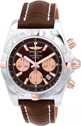 Breitling Chronomat 44 Chronograph Automatic Brown Dial Mens Watch IB011012/Q576.740P.A20D.1