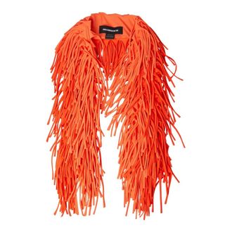 Paula Canovas Del Vas Fringe Scarf - female - Paula Canovas del Vas - Scarves - Orange - ONE SIZE - Accessories