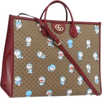 Gucci Pre-owned Tote Bags, female, Multicolor, Size: ONE SIZE Pre-owned Vintage Tote Bag