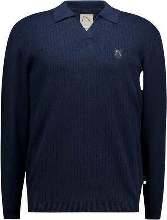 Chasin Chasin - Roen Polo - Heren - Tops - Blauw - Maat: XL Katoen