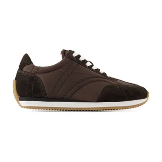 Toteme Quilted Nylon Sneaker - Brown