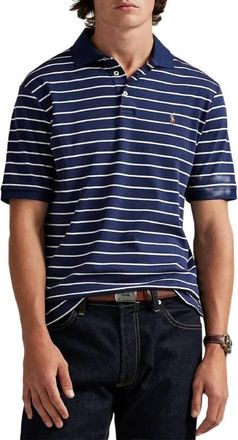 Polo Ralph Lauren Striped Cotton Polo Shirt, Size XX-Large