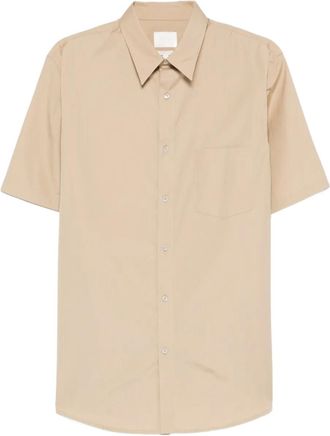 A.P.C. Camicia a maniche corte con tasca - Toni neutri