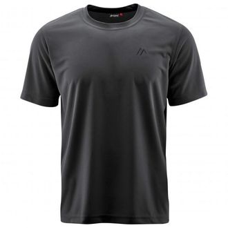 Maier Sports Walter T-Shirt f&uuml;r Herren | schwarz/grau